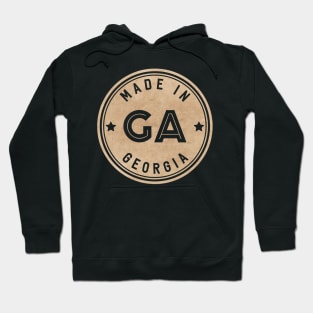 Made In Georgia GA State USA Hoodie